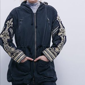 Free People Golden Quills Parka